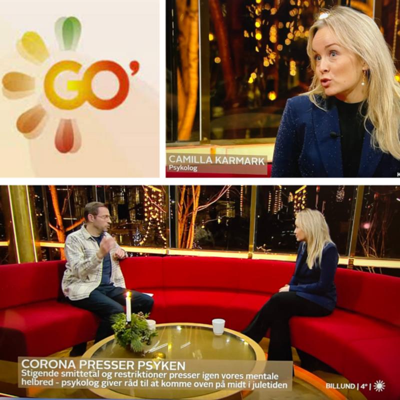 Psykolog Camilla Karmark taler om at Corona presser psyken i GO'MORGEN Danmark.