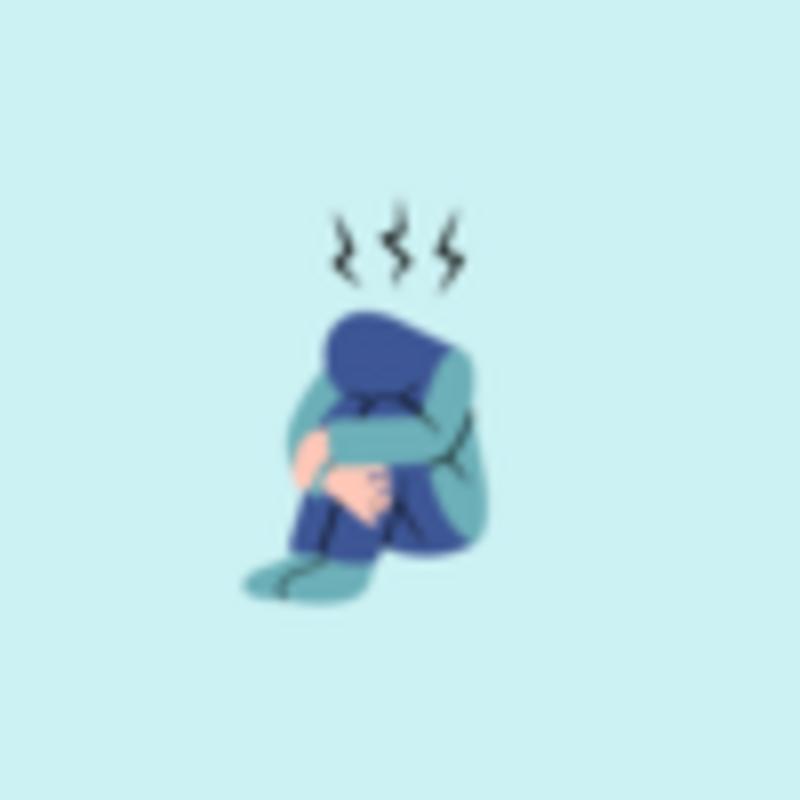Billede a person der er angst