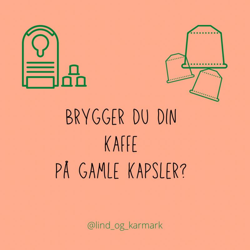 Nyhedsbrev november 2022 - "brygger du kaffe på gamle kapsler" fra Psykologerne Lind og Karmark