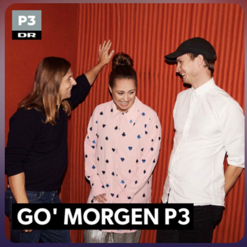 Go'morgen p3 med cover af 3 personer som psykolog Trine Lind blev interviewet af omkring hverdagsritualer og OCD