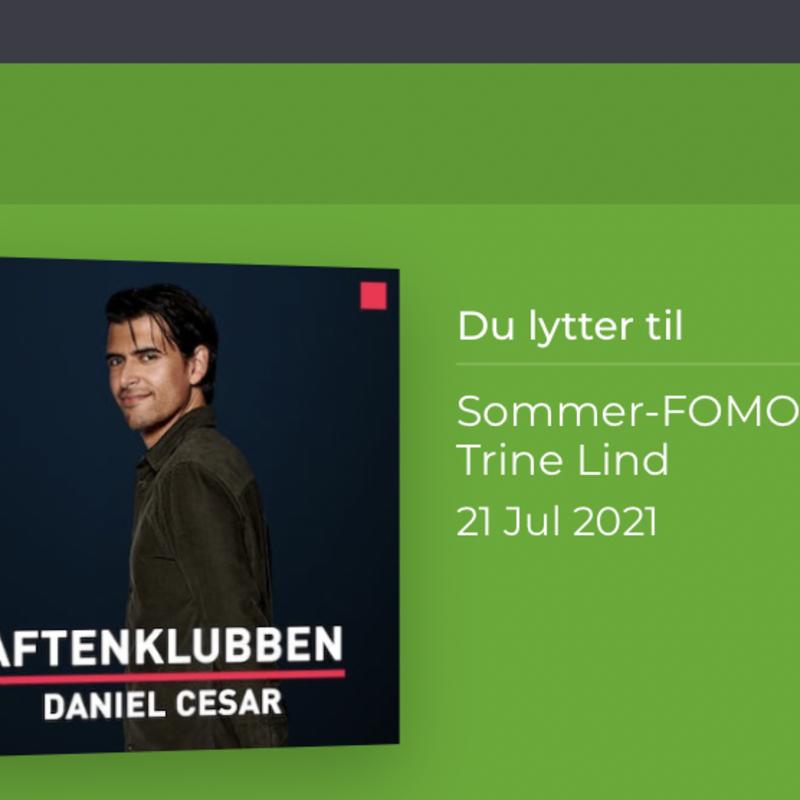 Billede af aftenklubbens podcast om FOMO